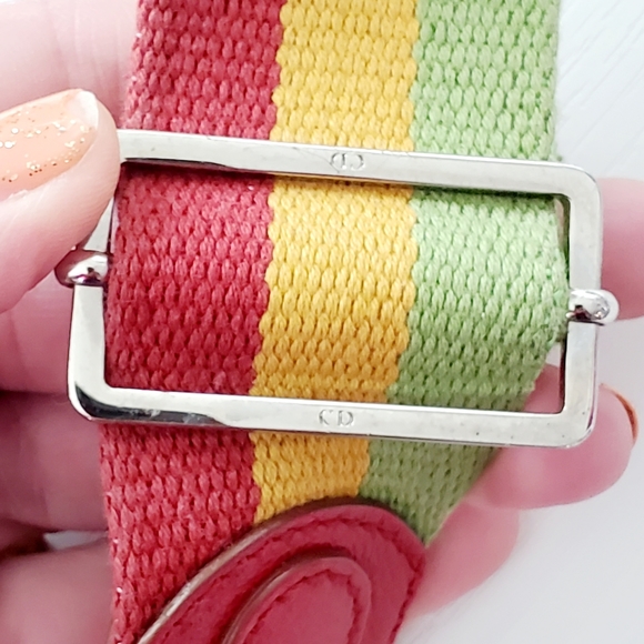 DIOR RastaMania Double Saddle Bag - Picture 6 of 16